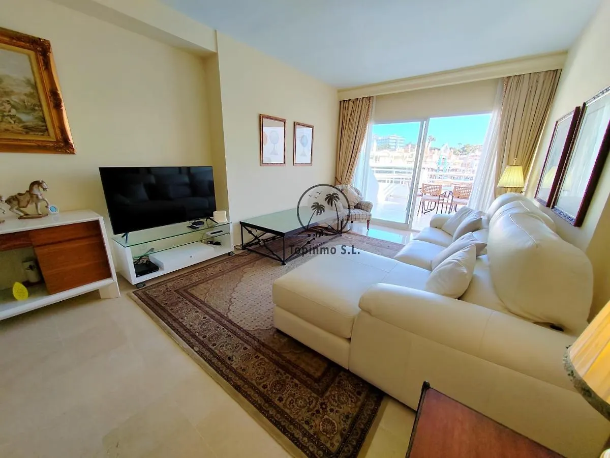 Great Marina View 2 Bedroom Apartment Island Complex In Puerto Marina Benalmádena Španělsko