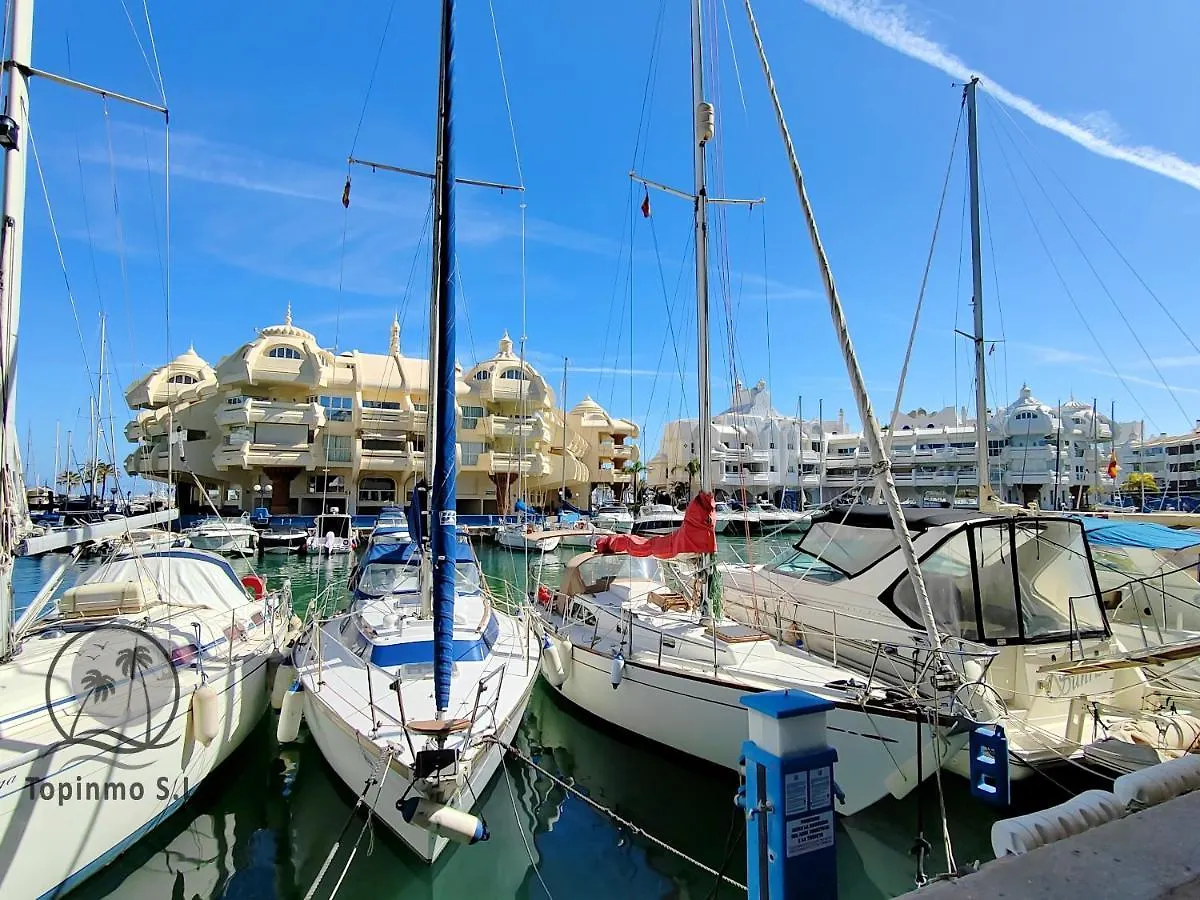 Great Marina View 2 Bedroom Apartment Island Complex In Puerto Marina Benalmádena Španělsko